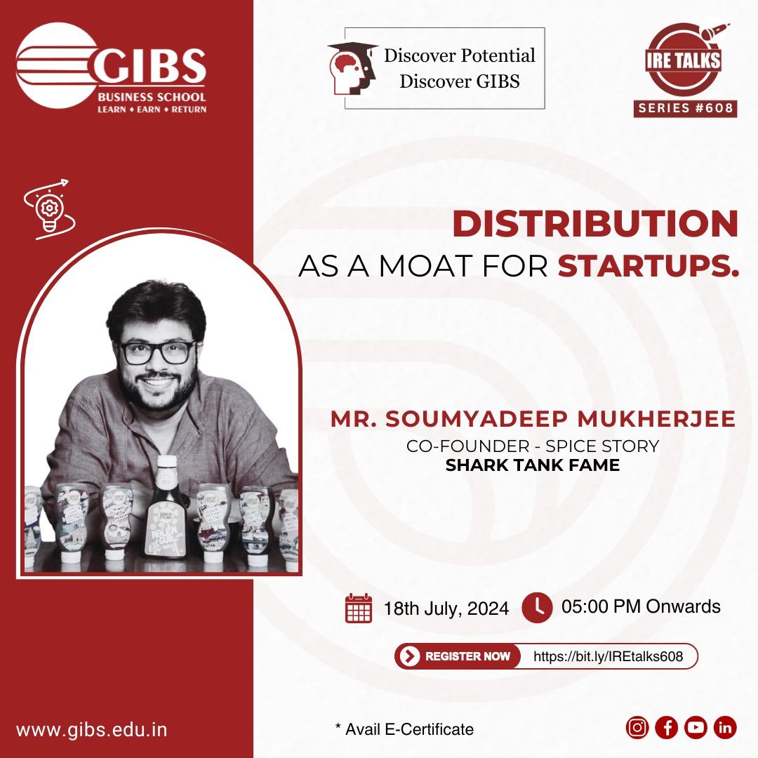 GIBS IRE Talk on Distribution as a Moat for Startups